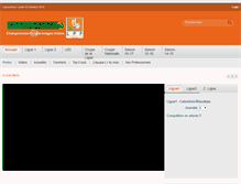 Tablet Screenshot of ligue1-ci.com